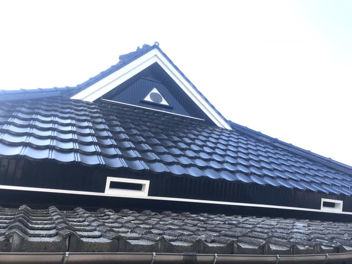屋根塗装完成